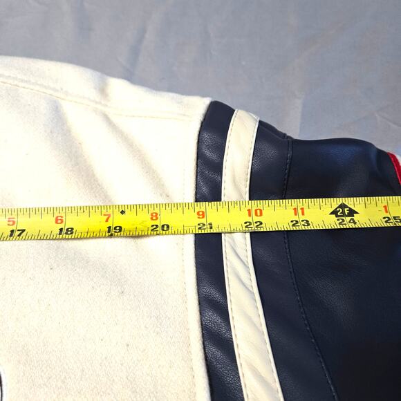 HeadGear Classics. Sz 3XL St. Louis Stars Distressed Wool Varsity Jacket - Picture 11 of 14